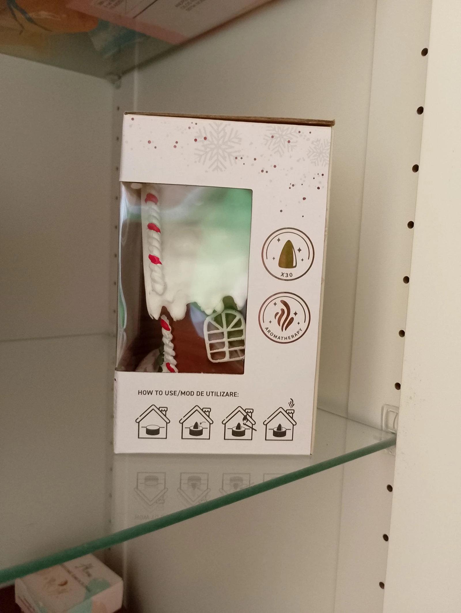Maison de Noël avec encens – photo 2